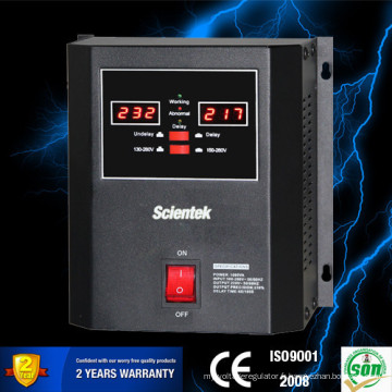 China Hot Sales Européen / universel / US / British Socket &amp; Pulg 1000va Voltage Regulator